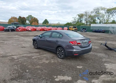 2014 Honda Civic Ex из США, поврежденный, VIN 2HGFB2F80EH543981
